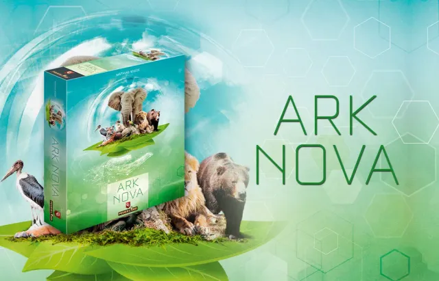 Capstone Games Ark Nova Brettspiel Basisspiel Zoo-Strategie