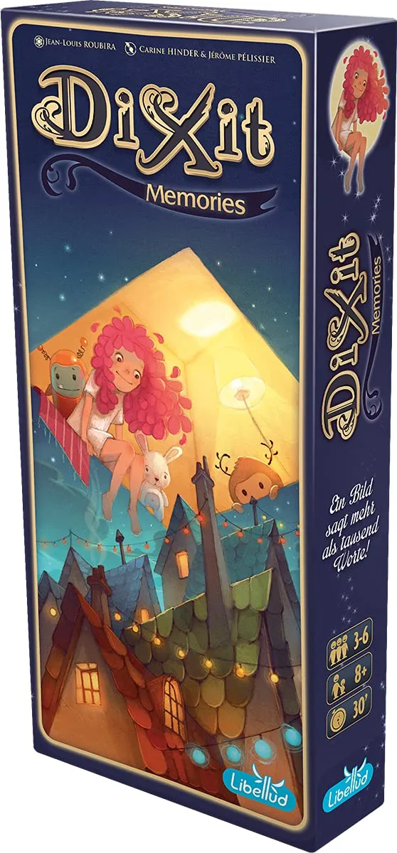 Asmodee Dixit 6 Memories Erweiterung 84 Karten deutsch