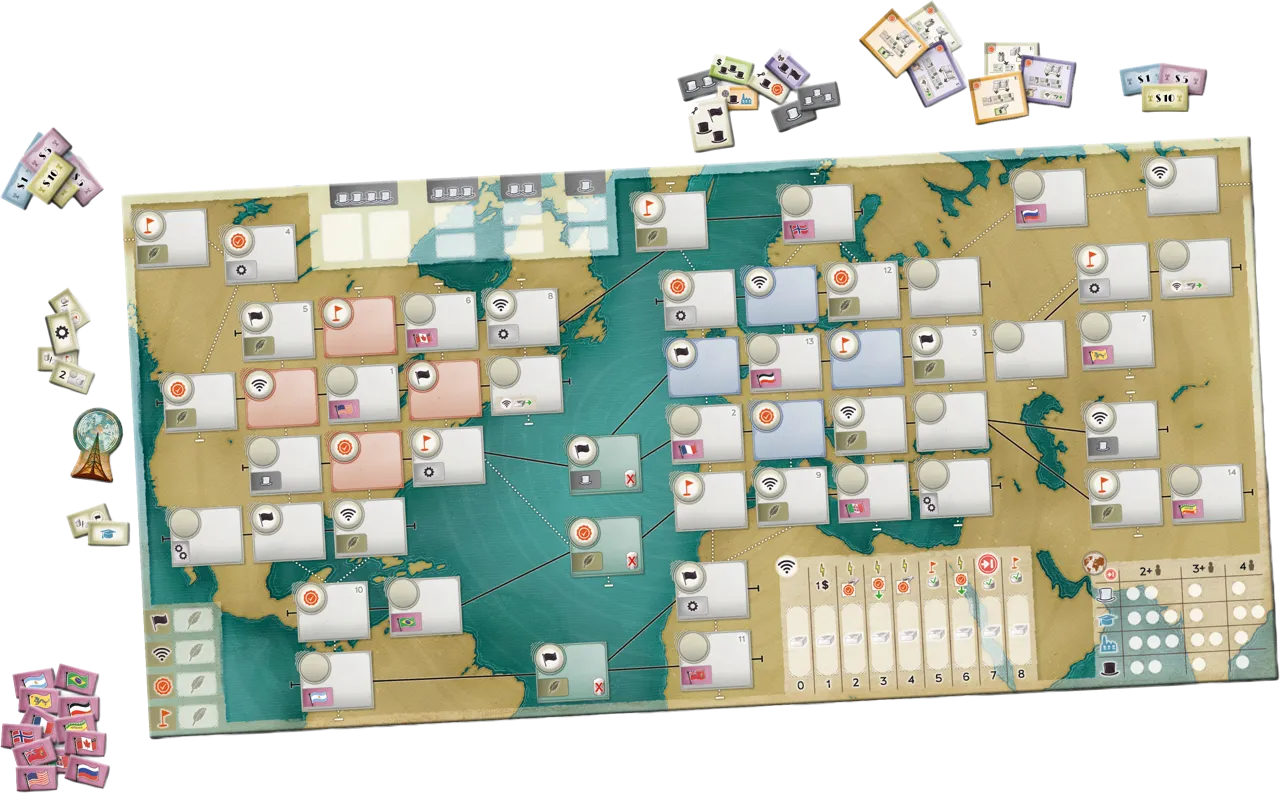 Spielefaible Wireless Kennerspiel deutsch englisch