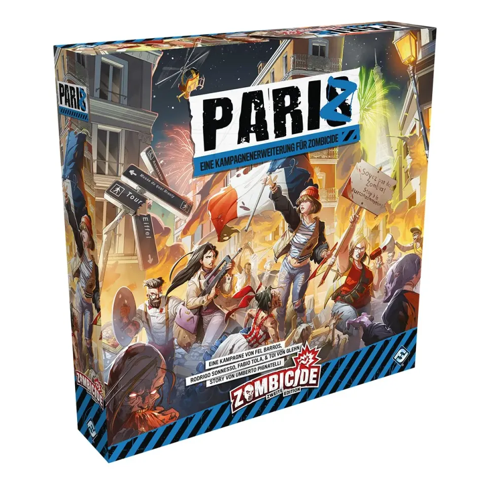 Asmodee Zombicide 2. Edition PariZ Erweiterung Kampagne