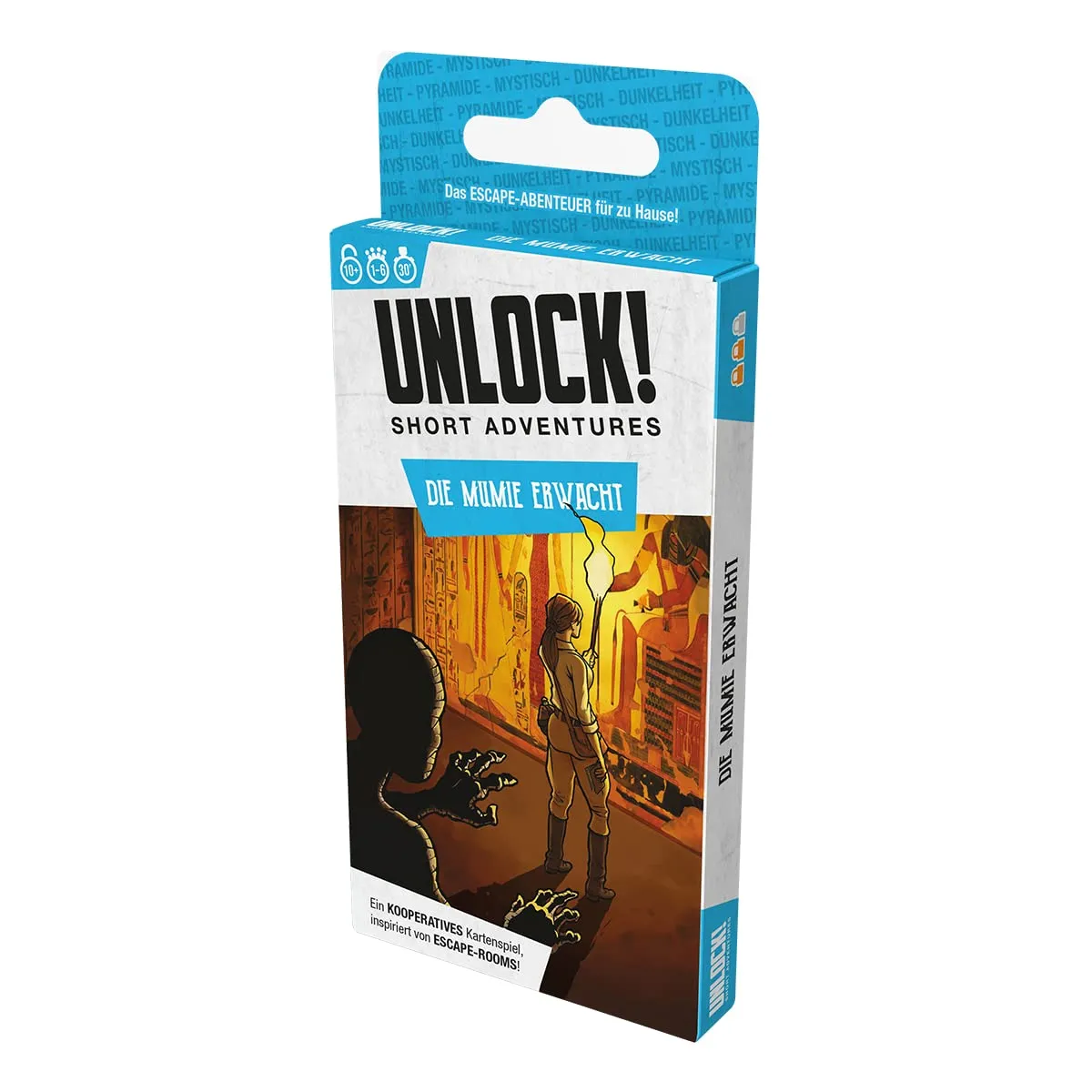 Asmodee Unlock! Short Adventures Die Mumie erwacht Rätselspiel