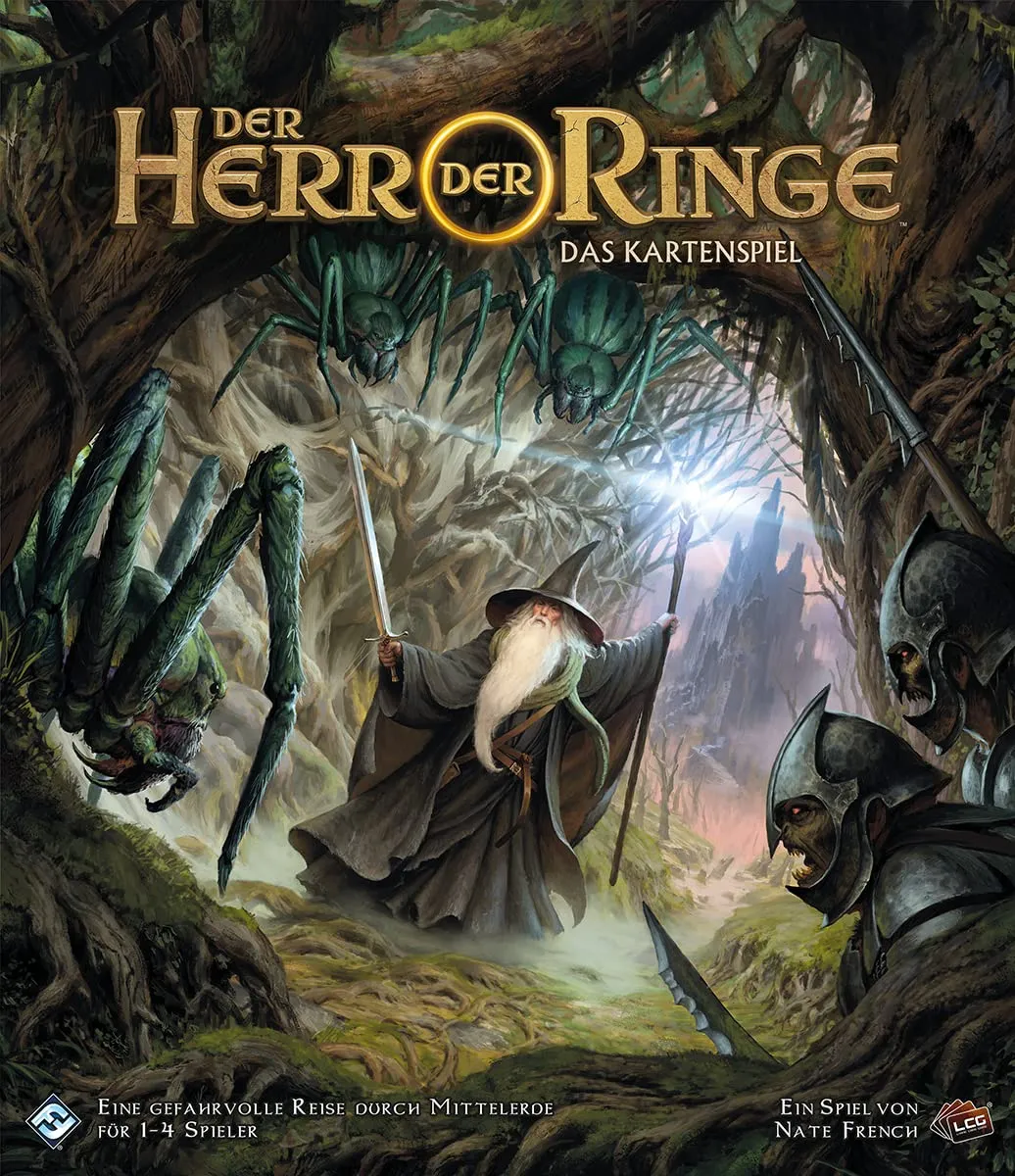 Fantasy Flight Herr der Ringe LCG Grundspiel Kartenspiel deutsch