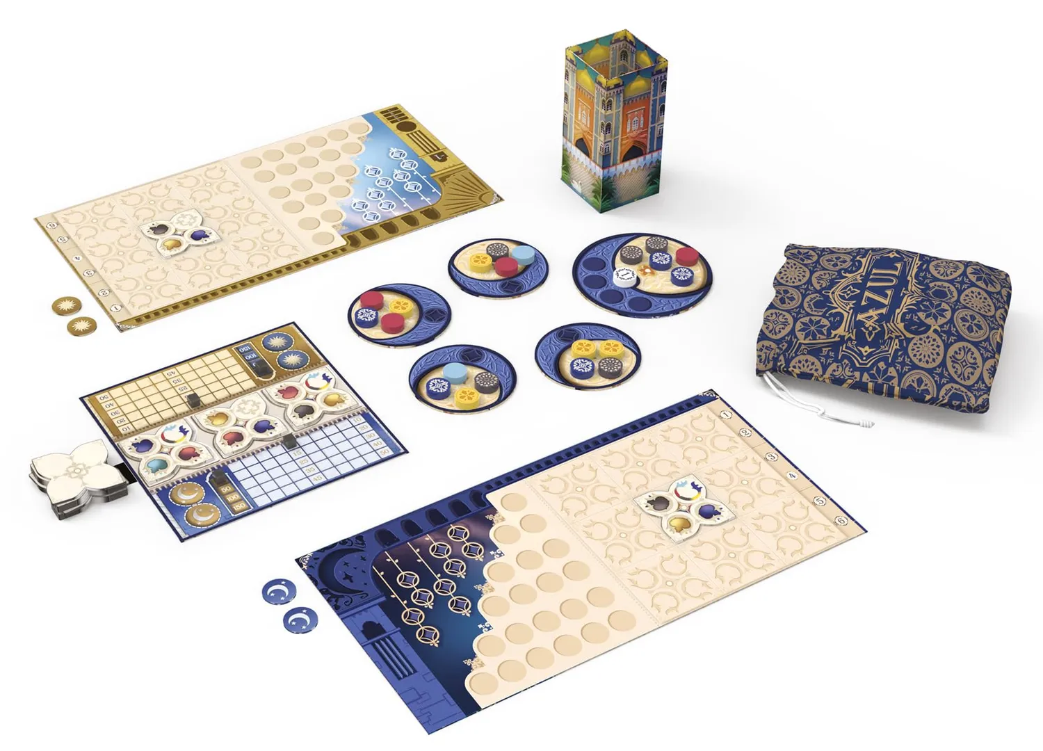 Asmodee Azul Duel Brettspiel für 2 Personen Deutsch