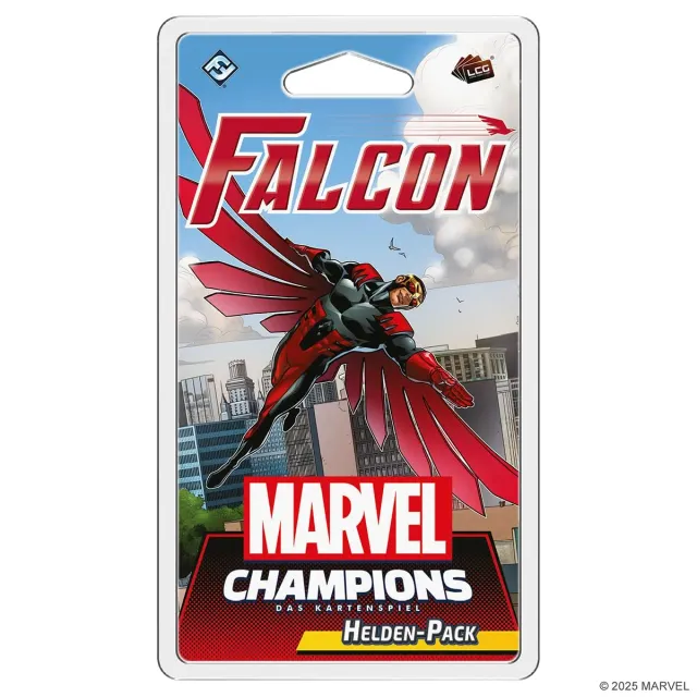 Asmodee Marvel Champions Falcon Helden-Erweiterung Deutsch