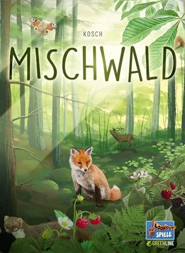 Asmodee Mischwald Grundspiel Familienspiel Deutsch