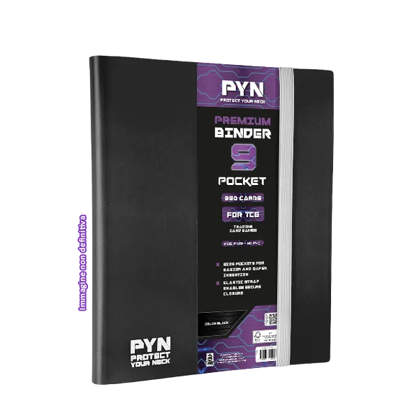 Cranio PYN Premium Binder 9 Pocket Hellblau 360 Karten