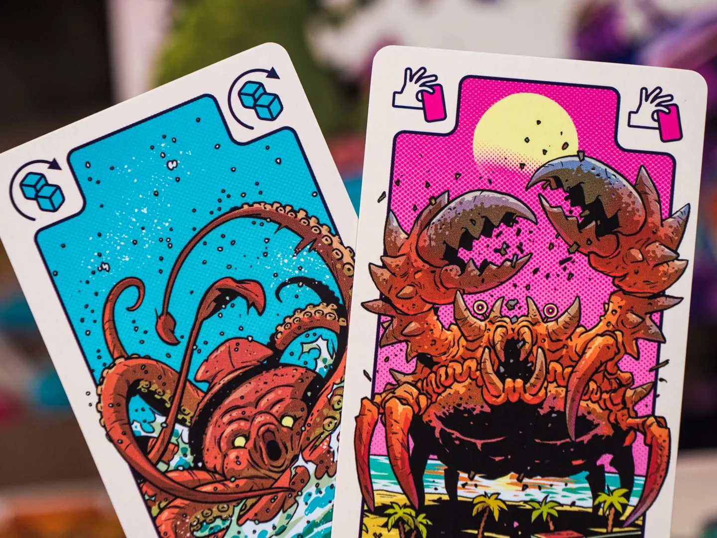 Repos Production Pikit Kartenspiel Deutsch Kaijü-Würfelspiel