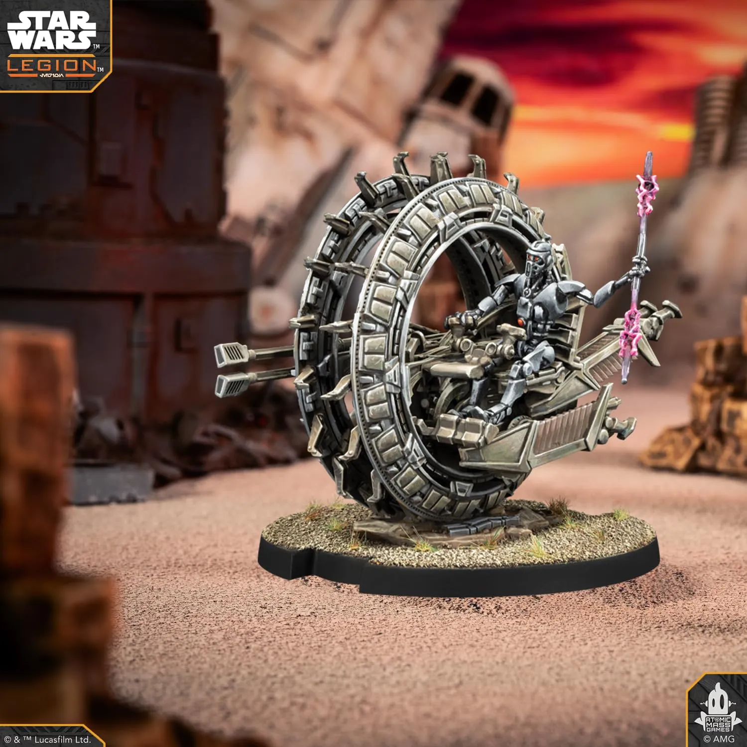 Asmodee Star Wars: Legion TSMEU-6 Radgleiter Erweiterung