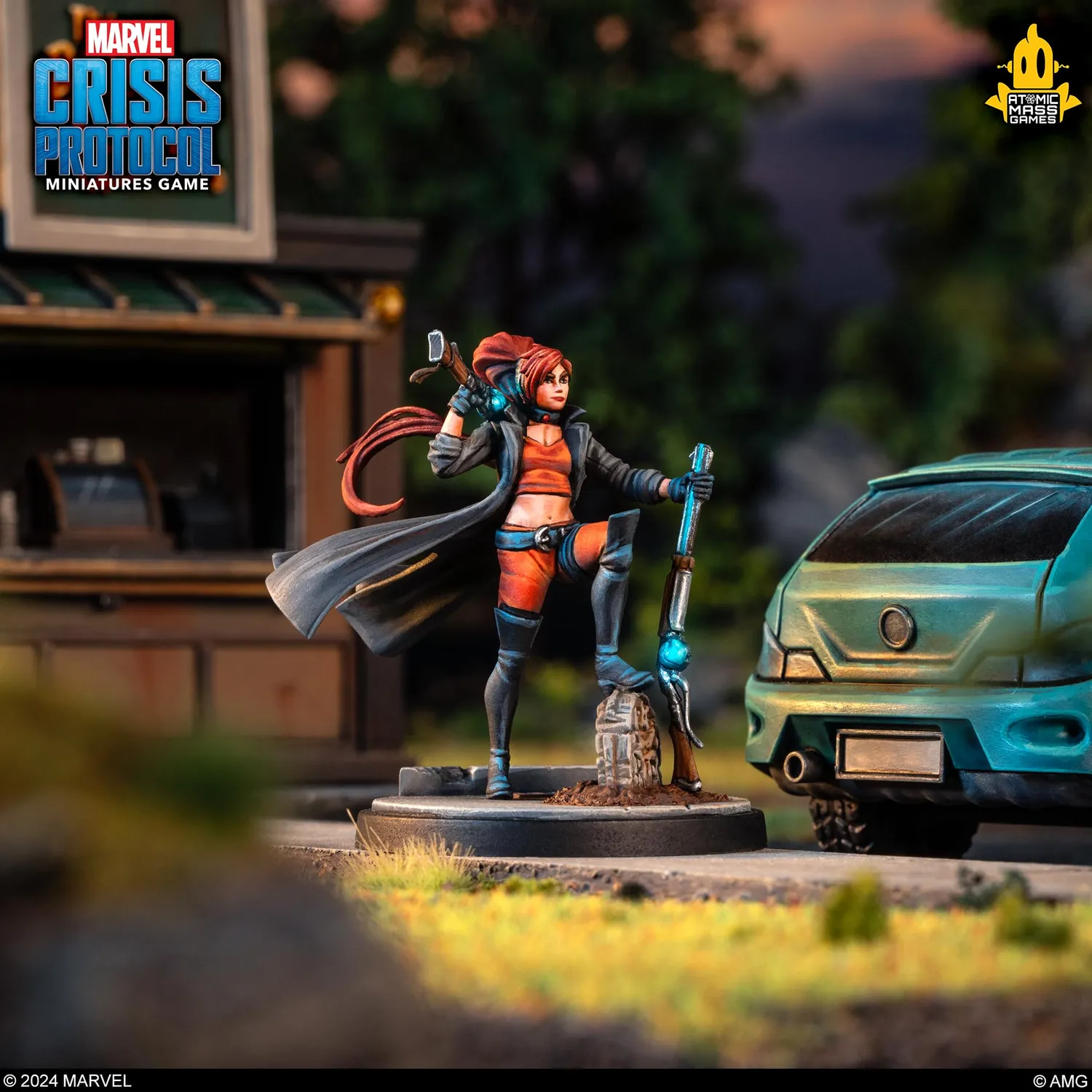 Marvel Crisis Protocol Elsa Bloodstone Man-Thing Tabletop