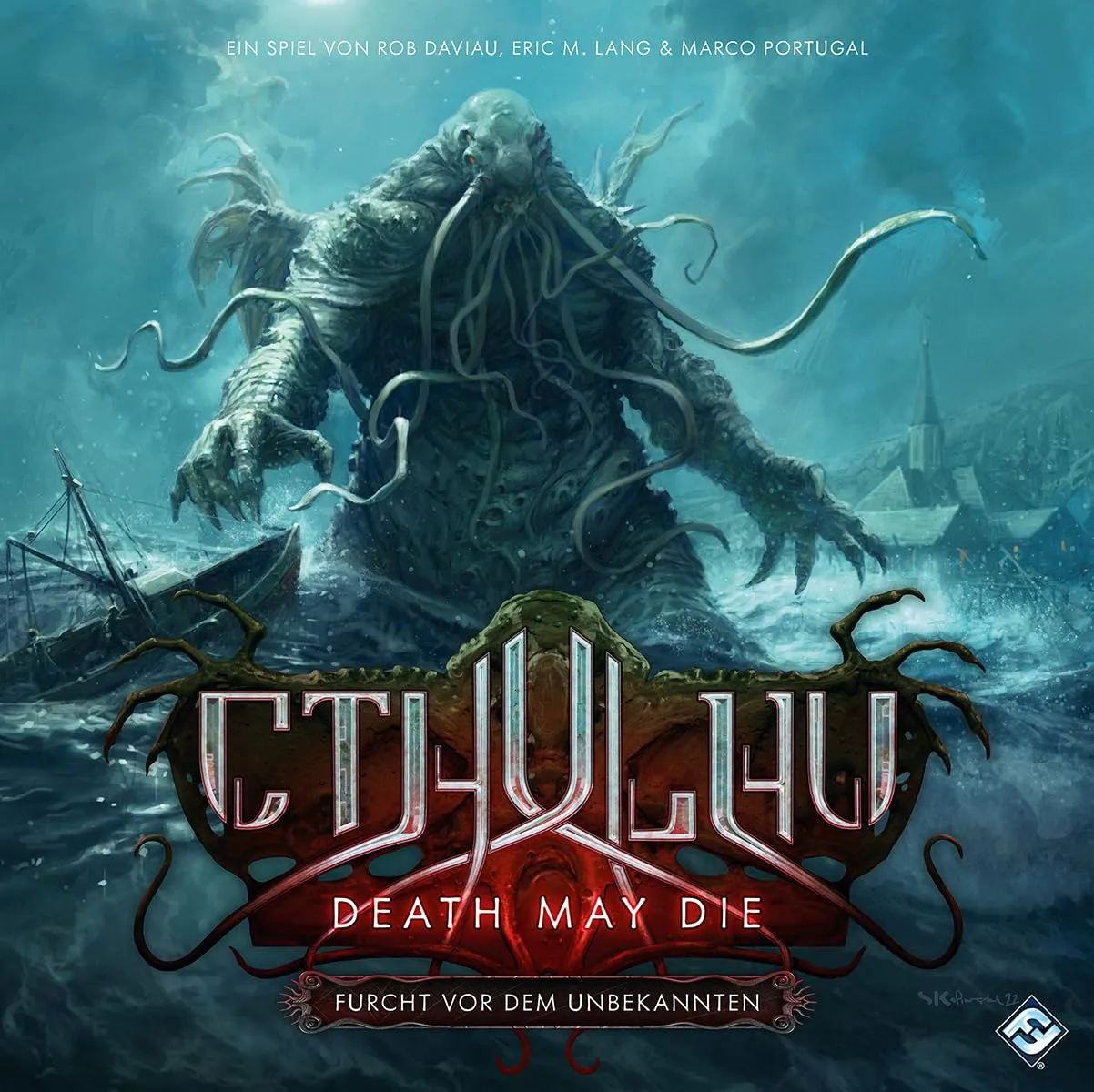 Asmodee Cthulhu Death May Die Furcht vor dem Unbekannten Grundspiel