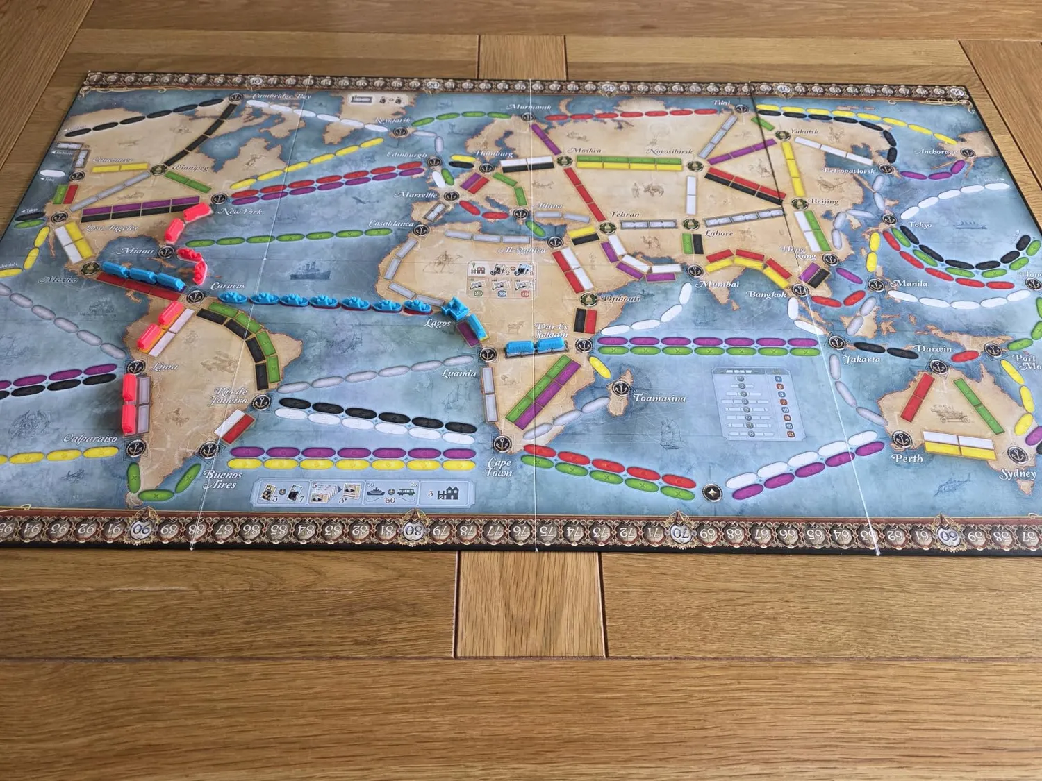 Asmodee Zug um Zug Weltreise Brettspiel deutsch Familie