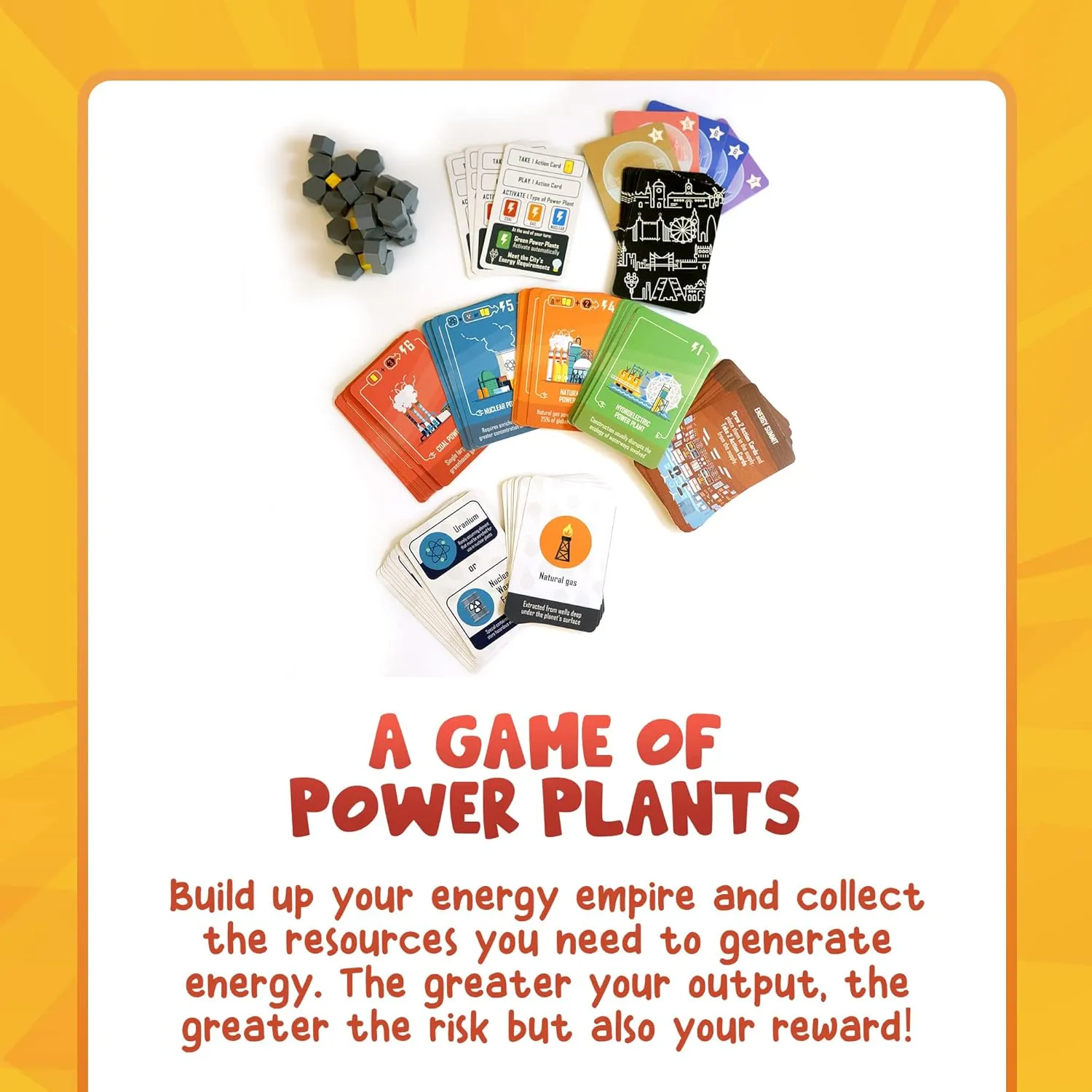 Genius Games Power Failure Kartenspiel Energie 2-4
