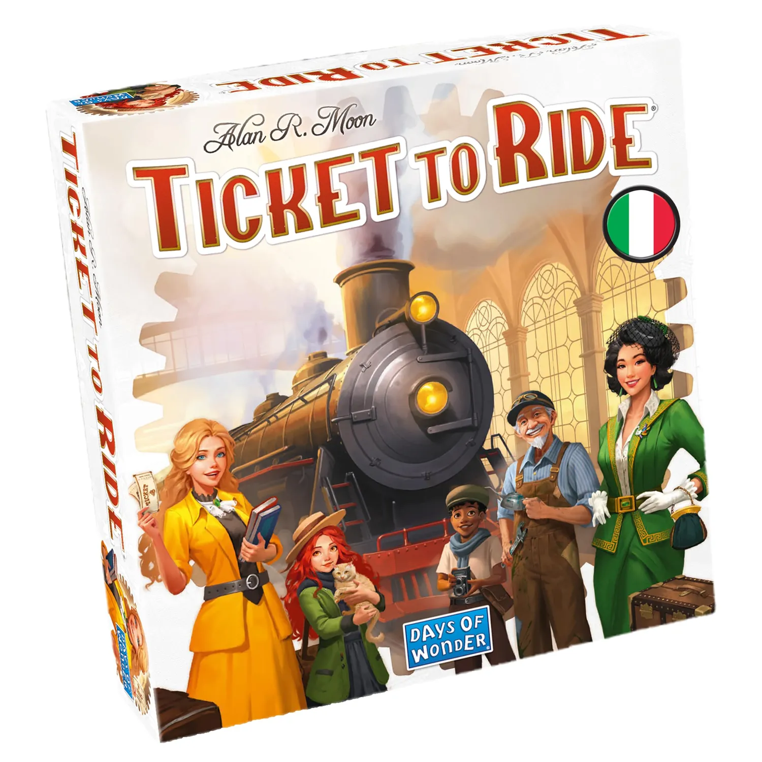 Asmodee Zug um Zug USA 1910 Erweiterung Zielkarten