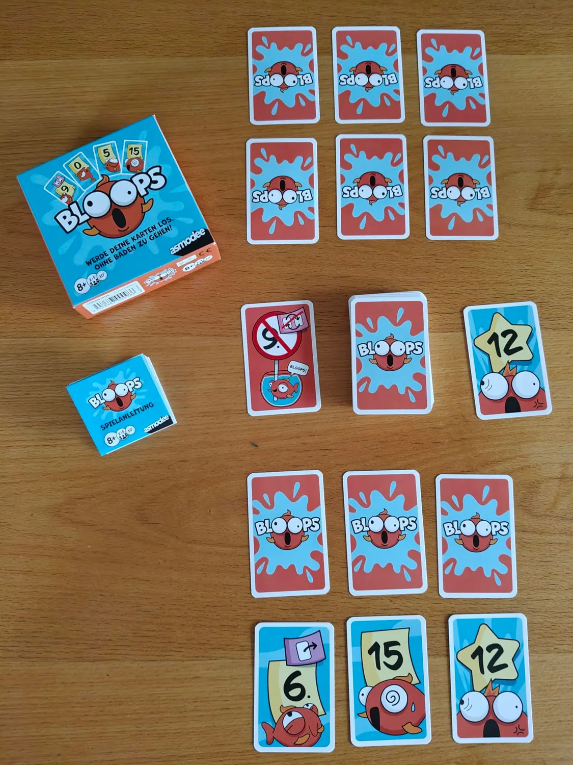 Space Cow Bloops Kartenspiel Familienspiel ab 8 Jahren Deutsch