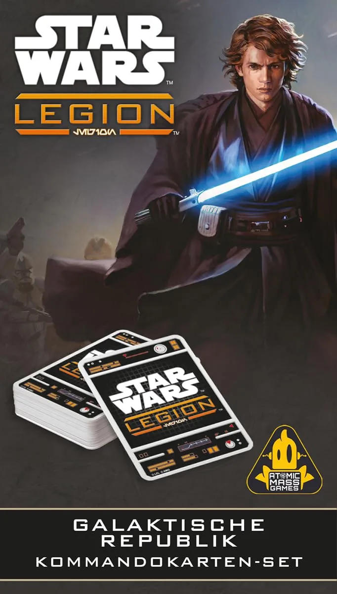 Star Wars Legion Galaktische Republik Kommando-Kartenset deutsch