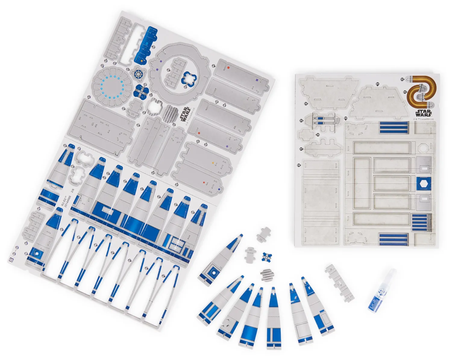 4D Build Star Wars R2-D2 3D-Puzzle 201 Teile