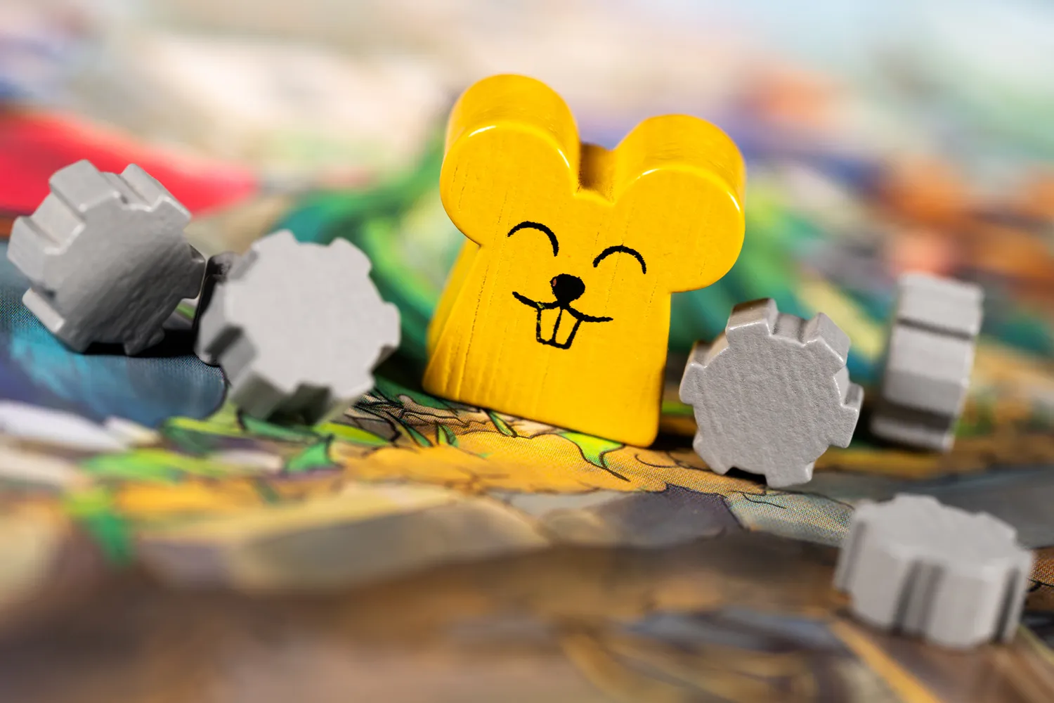 Cranio Ratti di Wistar Brettspiel Strategiespiel