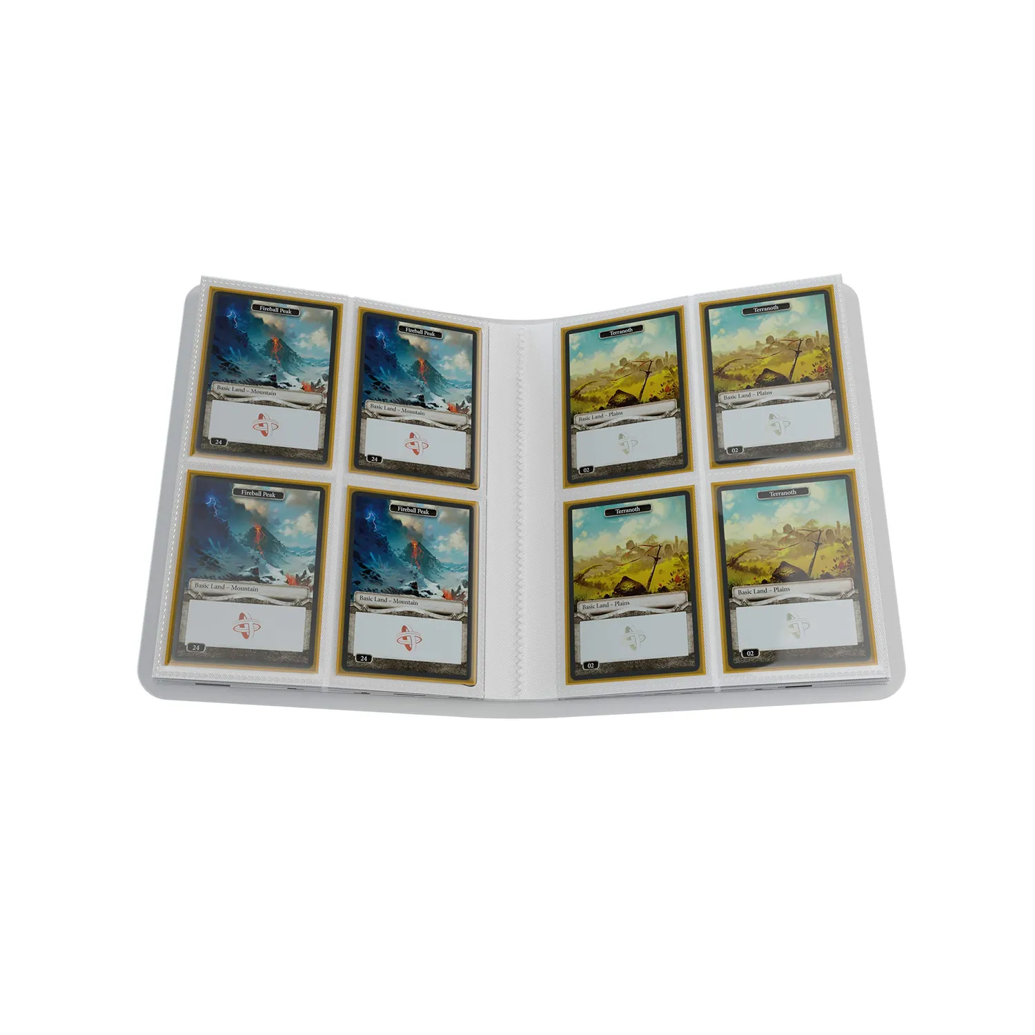Gamegenic Casual Album 8-Pocket White Sammelalbum 160 Karten