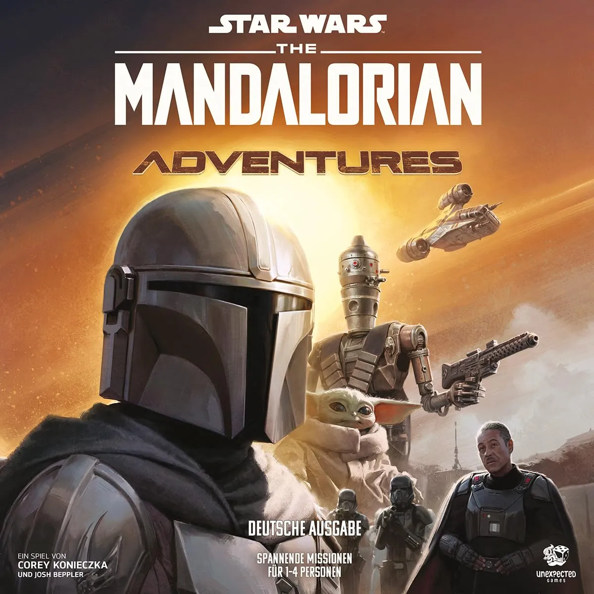 Asmodee The Mandalorian: Adventures Grundspiel Kennerspiel Deutsch