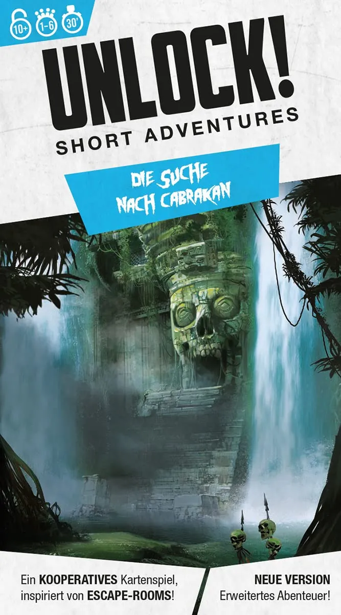 Asmodee Unlock Short Adventures Cabrakan Rätselspiel