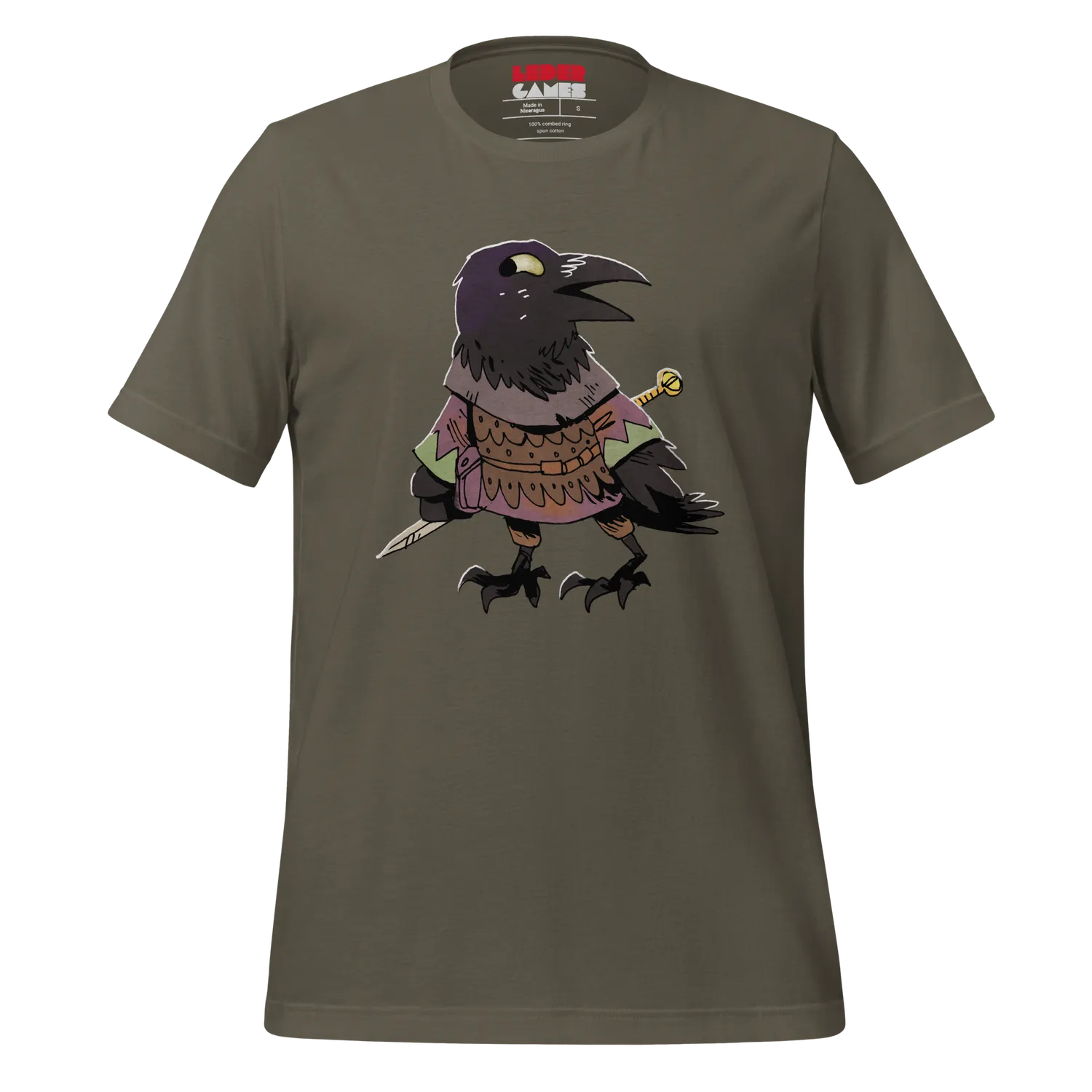 Leder Games Root Corvid Conspiracy T-Shirt leicht