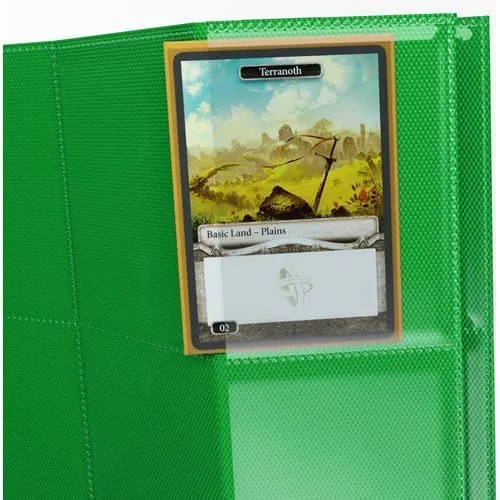 Gamegenic Sideloading 18-Pocket Pages Green 10er