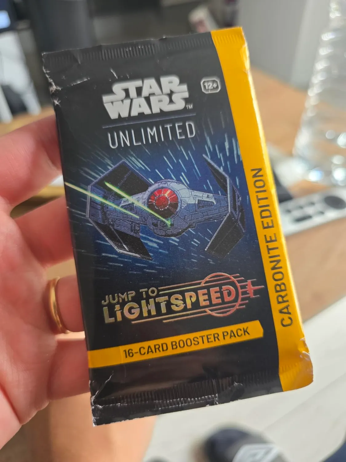 Star Wars Unlimited Jump to Lightspeed Carbonite Booster Pack