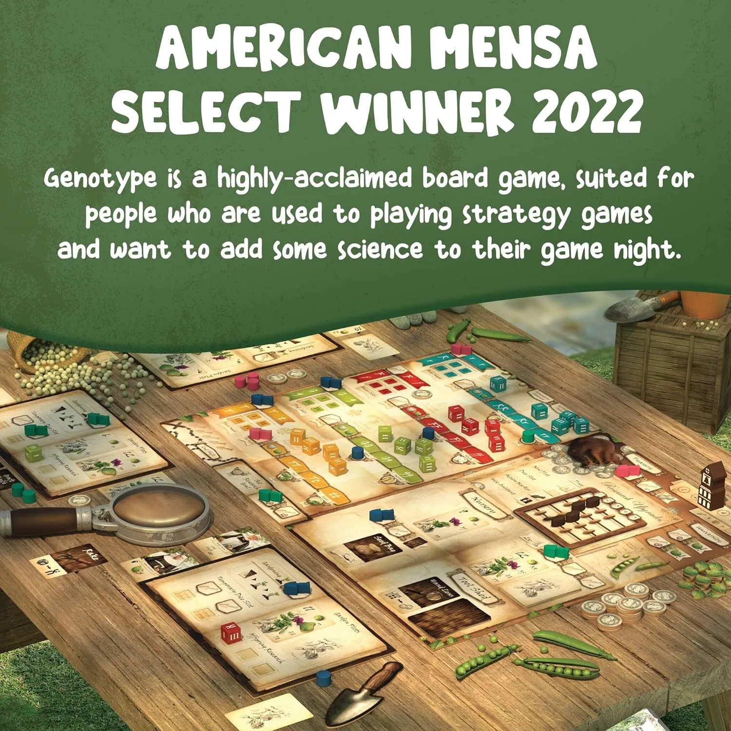 Genius Games Genotype Brettspiel Genetik 1-5 Spieler