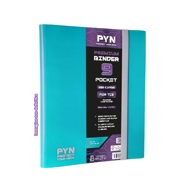 Cranio PYN Premium Binder 9 Pocket Hellblau 360 Karten