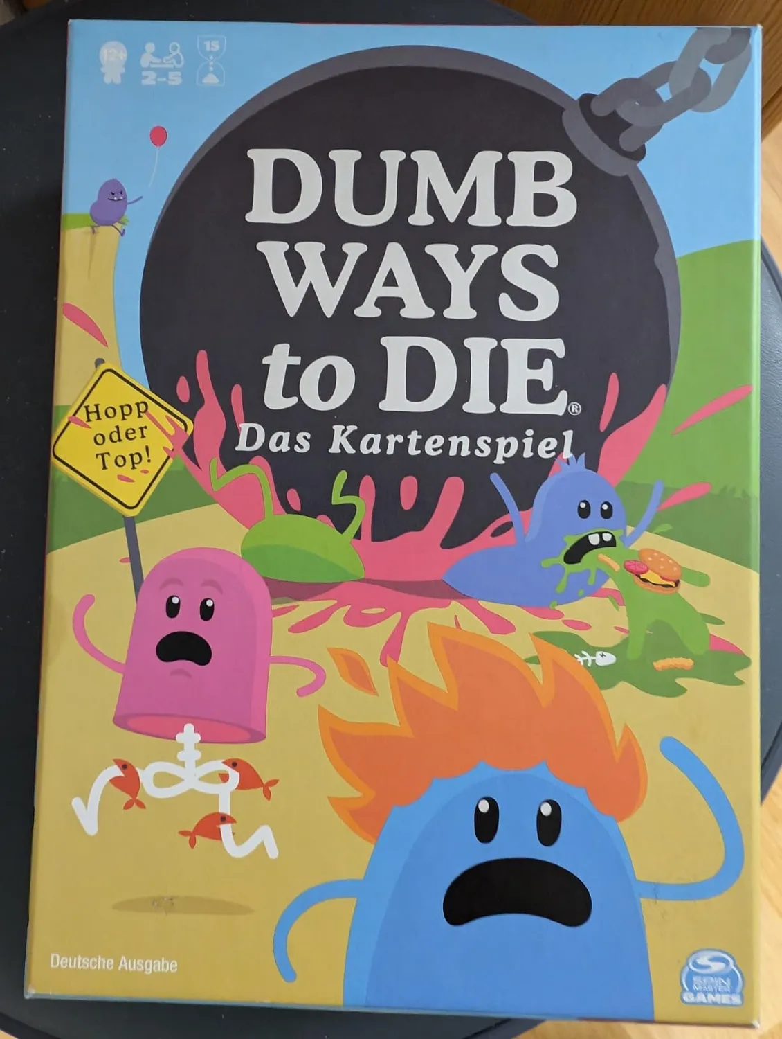 Spin Master Dumb Ways to Die Kartenspiel deutsch ab 12 Jahren