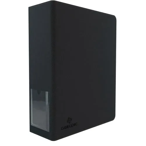 Gamegenic Prime Ring-Binder Sammelordner schwarz 9-Taschen