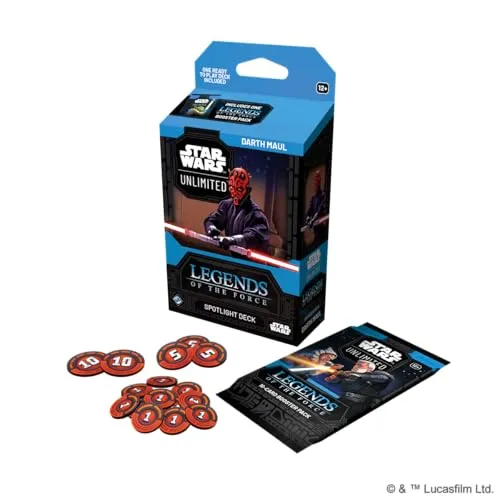 Fantasy Flight Star Wars Unlimited Darth Maul Deck Legends 50+1