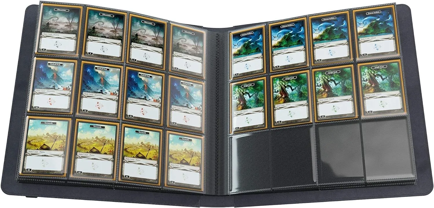 Gamegenic Prime Album 24-Pocket Sammelalbum Schwarz 480