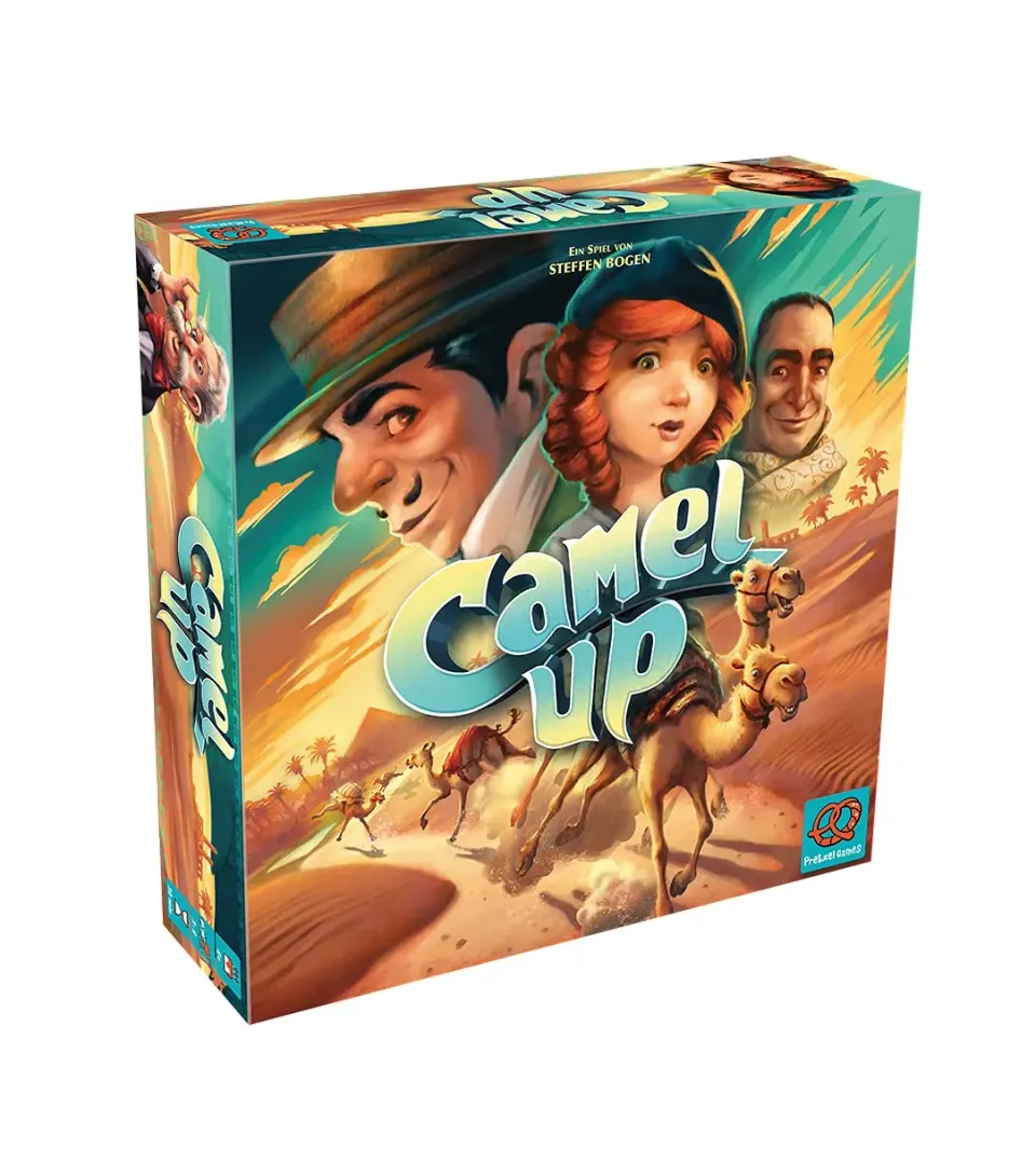 Asmodee Camel Up Familienspiel Deutsch 3-8 Spieler