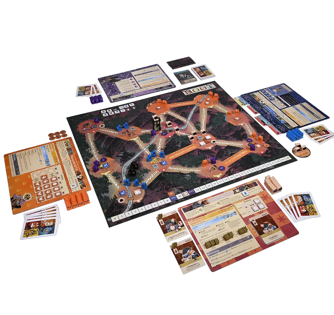 Leder Games Root Underworld Erweiterung Brettspiel Deutsch