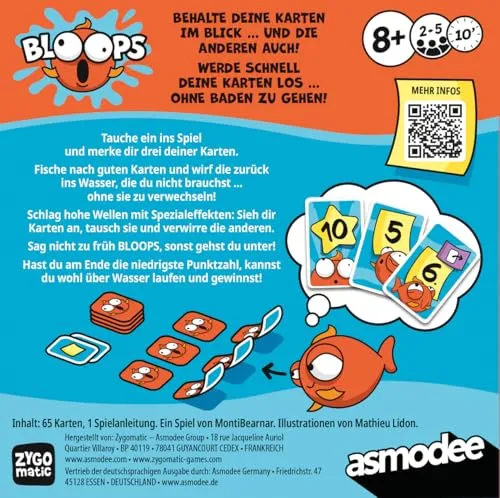Space Cow Bloops Kartenspiel Familienspiel ab 8 Jahren Deutsch