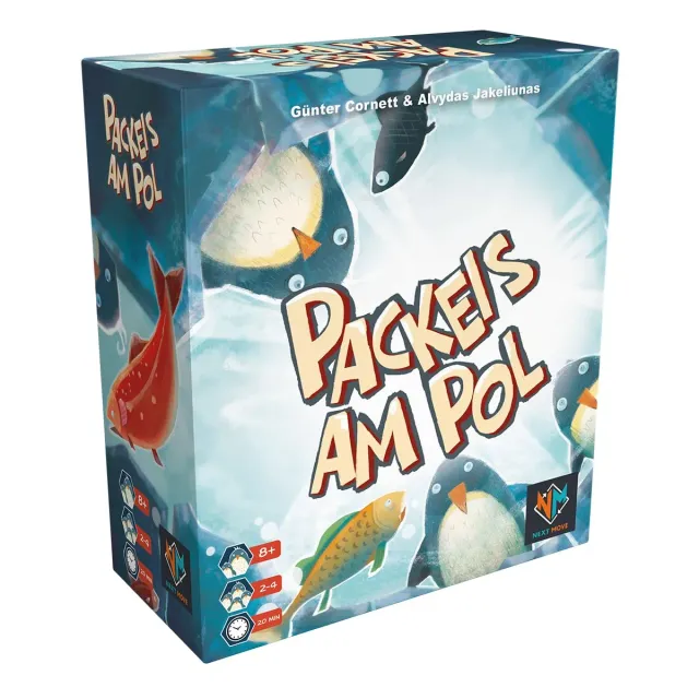 Asmodee Packeis am Pol Familienspiel Auflage 2026 Deutsch