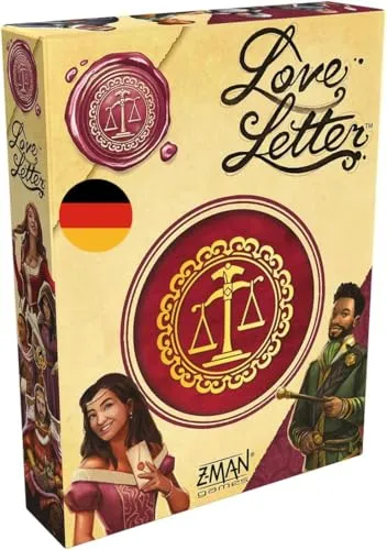 Z-Man Love Letter Kartenspiel Deutsch 2-6 Spieler Beutel