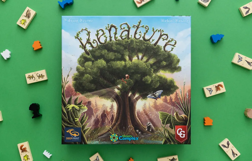 Capstone Games Renature Brettspiel Familie Legespiel