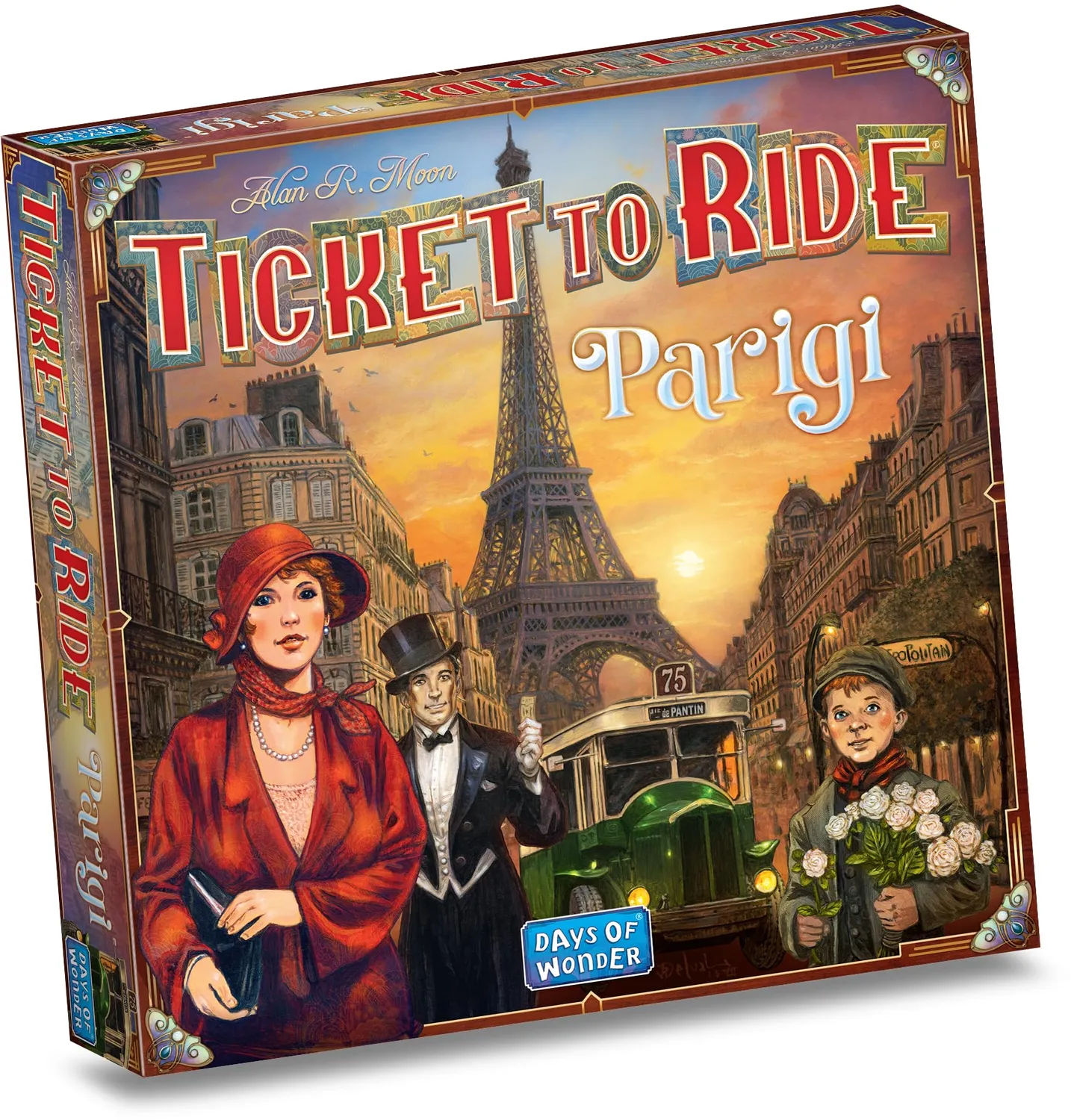 Asmodee Zug um Zug USA 1910 Erweiterung Zielkarten