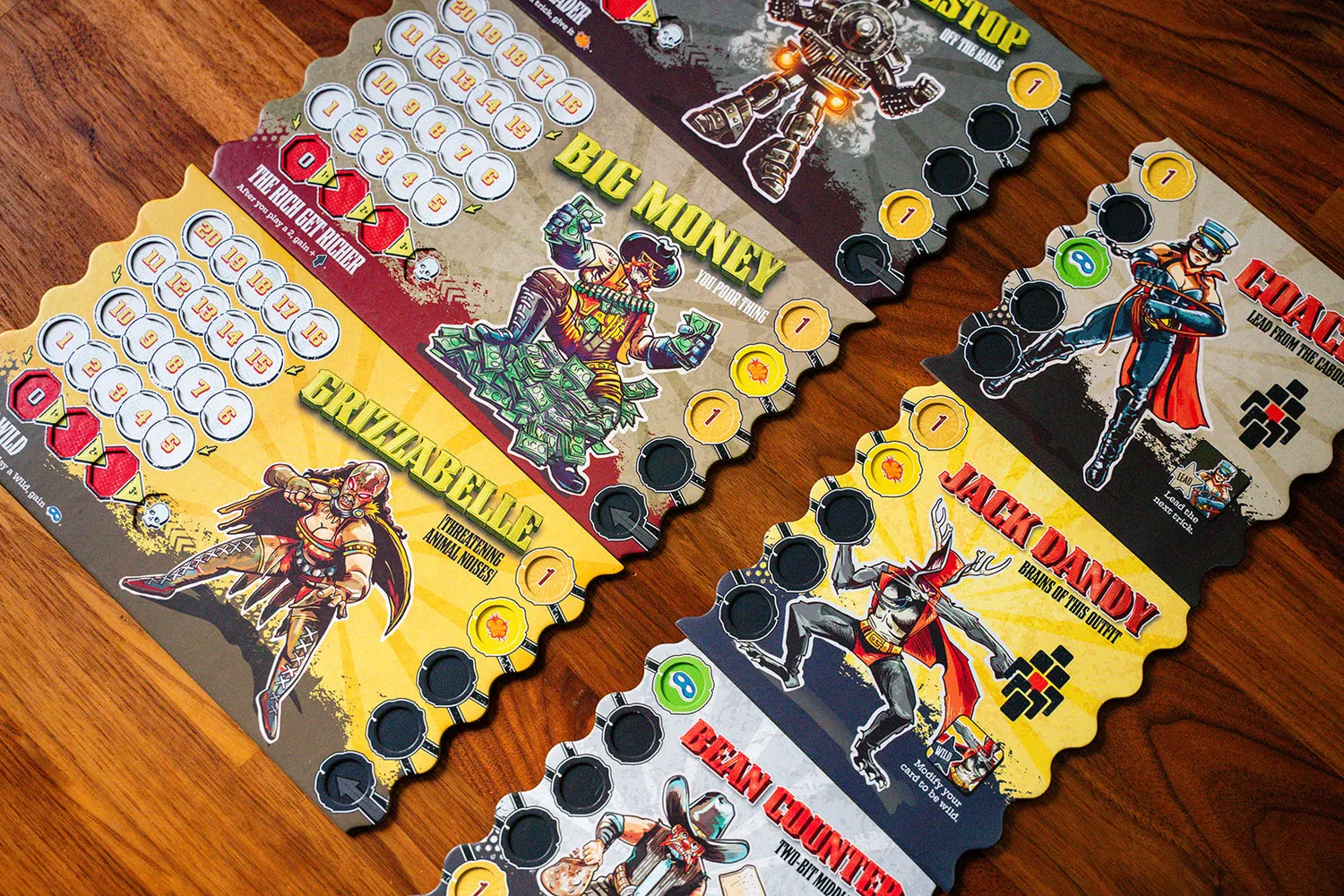 Capstone Games Rowdy Partners Stichspiel Teams Wrestling