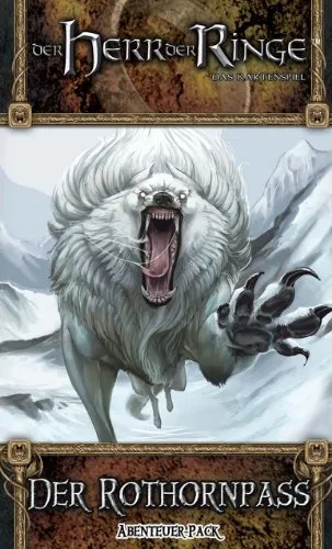 Fantasy Flight Herr der Ringe LCG Der Rothornpass Abenteuerpack Deutsch