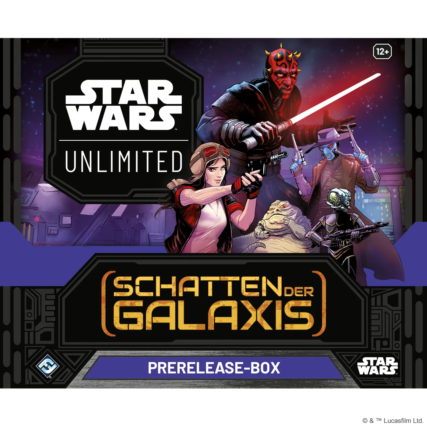 Star Wars Unlimited Schatten der Galaxis Prerelease-Box 6 Booster