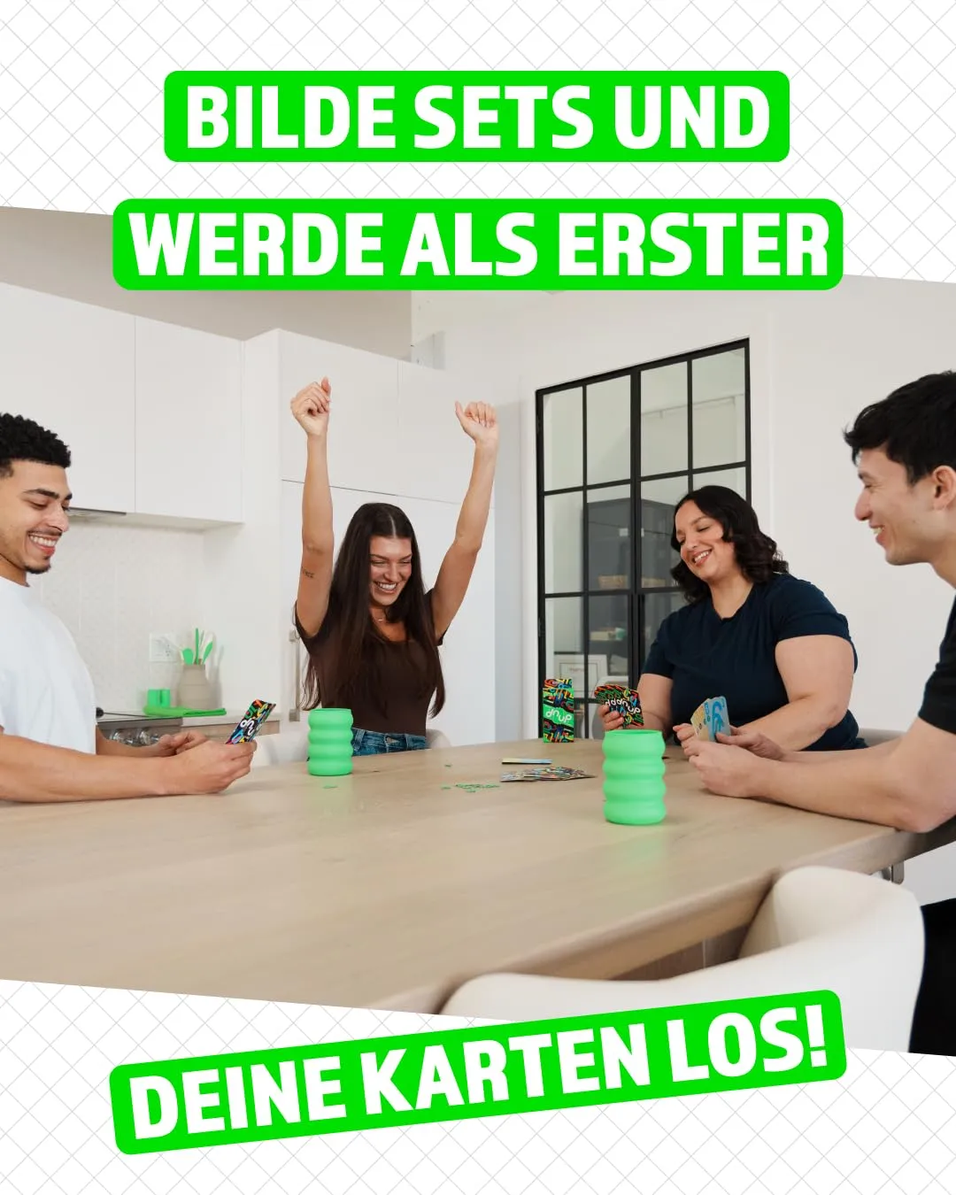 Asmodee dnup Kartenspiel 2-5 Spieler Wende-Karten