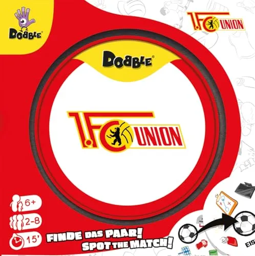 Dobble 1. FC Union Berlin Kartenspiel Familienspiel 55 Karten