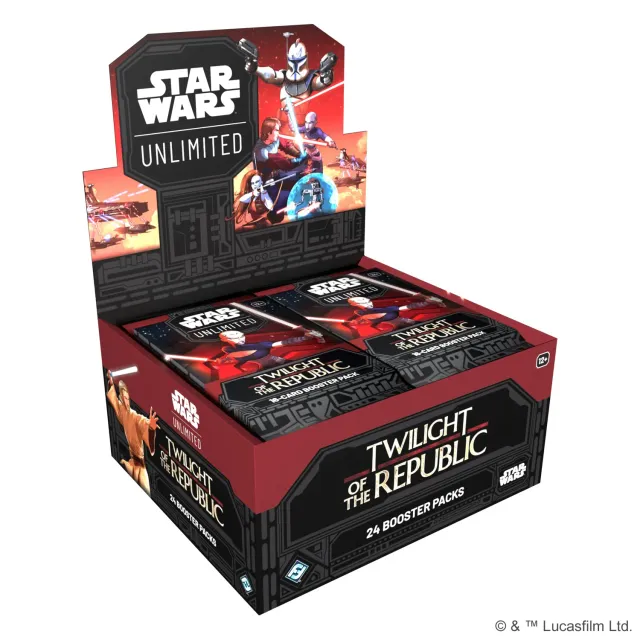 Fantasy Flight Star Wars Unlimited Twilight Display 24 Booster