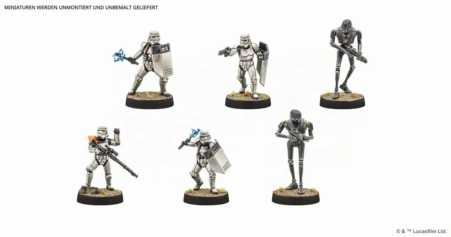 Atomic Mass Games Star Wars Legion Aufstandskontroll-Sturmtruppen Erw.