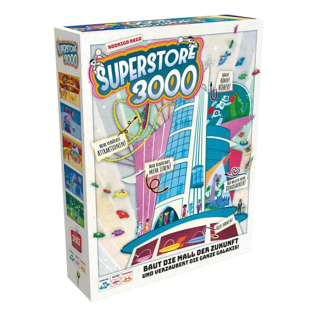 SPACE Cow Superstore 3000 Familienspiel Deutsch Taktik