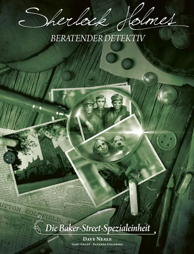 Space Cowboys Sherlock Holmes Beratender Detektiv Baker-Street-Spezialeinheit Brettspiel