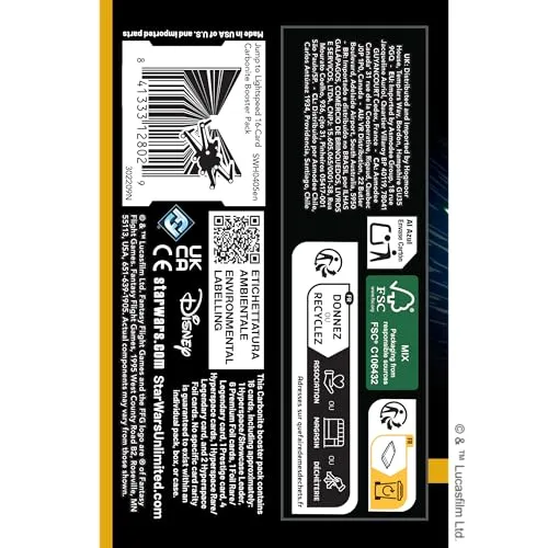Star Wars Unlimited Jump to Lightspeed Carbonite Booster Pack